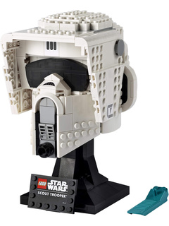 LEGO Star Wars Scout Trooper Helmet 75305 Коллекционная строительная игрушка, новинка 2021 г. (471 шт.) Lego