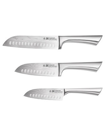 Набор ножей Damashiro Santoku, 3 предмета Cuisine::pro®