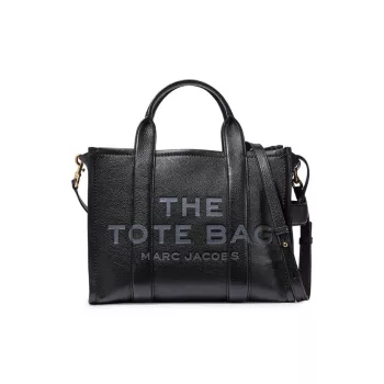 Кожаная сумка-тоут среднего размера Marc Jacobs