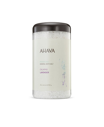 Минеральная соль для ванн успокаивающая с лавандой, 32 унции AHAVA