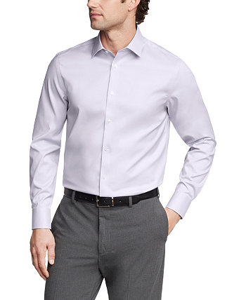 Мужская классическая рубашка стандартного кроя из изысканного хлопка стрейч Calvin Klein