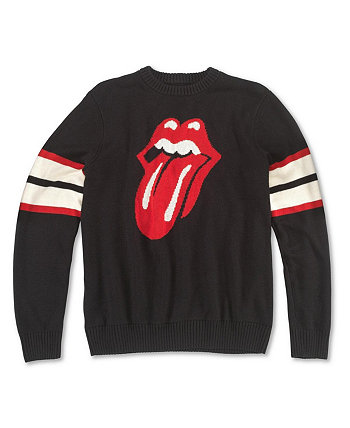 Men's Black Rolling Stones McCallister Sweater American Needle