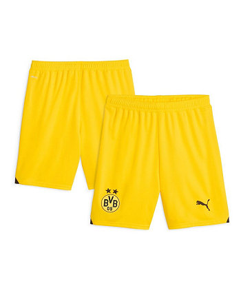 Мужские желтые шорты Borussia Dortmund 2023/24 Home Replica PUMA