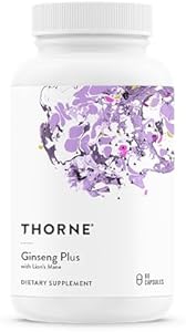 THORNE - Ginseng Plus - 60 Capsules (Капсулы) Thorne