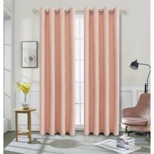 Kate Aurora Hotel Chic 2 Piece Room Darkening Grommet Top Window Curtain Panels Kate Aurora