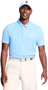 IZOD Men's Performance Golf Grid Polo IZOD