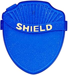 Shield Prime Bedwetting Alarm Enuresis for Boys & Girls with Loud Tone, Light & Vibration, Blue Shield