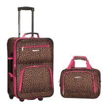 Комплект чемоданов из двух частей с принтом Rockland Rockland