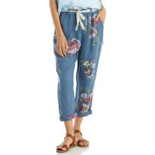 Женские брюки с цветочным принтом Kaktus KAKTUS