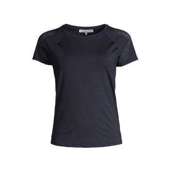 Perforated Tennis T-Shirt L'Etoile Sport