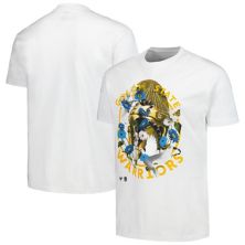 Белая футболка унисекс NBA x Kathy Ager с изображением Golden State Warriors из серии Artist Identify Artist Series
