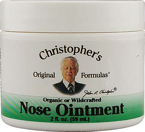 Мазь для носа при сезонных аллергиях - 59 мл - Christopher's Christopher's