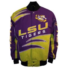 Куртка из твила мужского франчайзинга LSU Tigers Shred Franchise Club