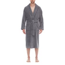 Men's Residence Plush Fleece Shawl Robe Residence