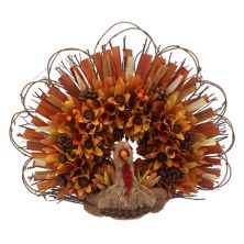 Celebrate Together™ Fall Wood Curl Turkey Wreath Celebrate Together