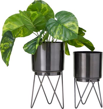 Standing Iron Planter - Set of 2 COSMO BY COSMOPOLITAN