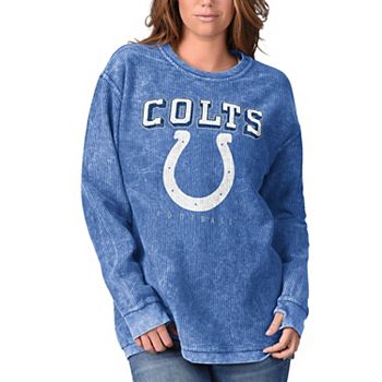 Женская Толстовка G-III 4Her by Carl Banks Royal Indianapolis Colts Comfy Cord In The Style