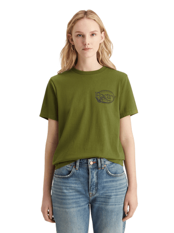 Футболка из 100% хлопка Poetry Regular Fit для стильного образа Scotch & Soda