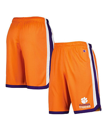 Мужские оранжевые баскетбольные шорты Clemson Tigers Champion