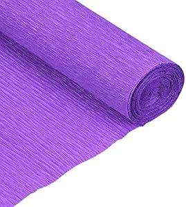 MECCANIXITY Crepe Paper Roll 7.5ft Long 20 Inch Wide for Wedding Ceremony Various Large Festivals Decoration, Blue Meccanixity