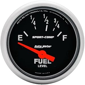 Auto Meter 3315 Sport-Comp Electric Fuel Level Gauge Auto Meter