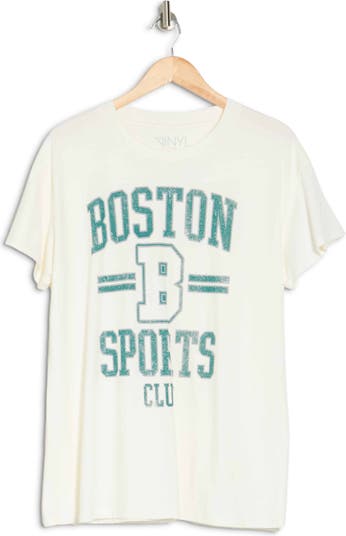Футболка с рисунком бойфренда Boston Sports VINYL ICONS