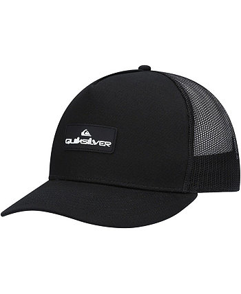 Мужская черная шляпа Lockerbees Trucker Snapback Quiksilver