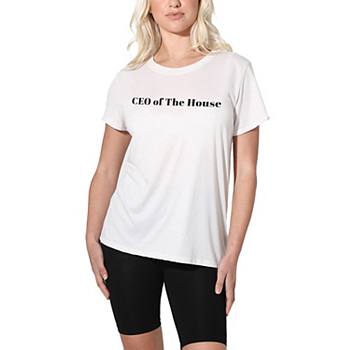 Juniors' Suburban Riot CEO Of The House Loose Graphic Tee Unbranded