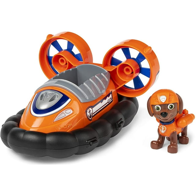 Paw Patrol, Zuma’s Hovercraft Vehicle with Collectible Figure, for Kids Aged 3 and Up Paw Patrol