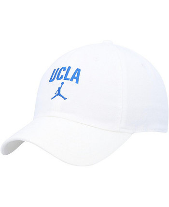 Мужская белая регулируемая кепка UCLA Bruins Heritage86 Arch Performance Jordan