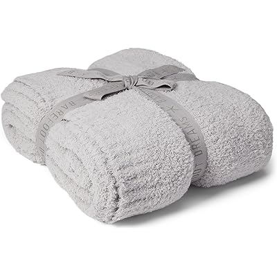 Плед CozyChic® из 100% полиэстера, 137 х 182 см, мягкий и теплый Barefoot Dreams