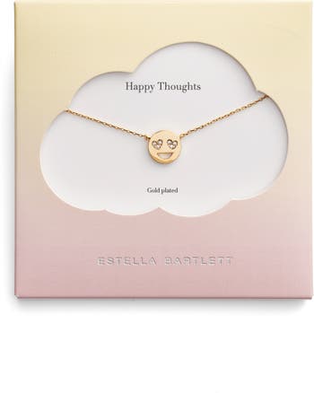 Ожерелье с эмодзи «Счастливые мысли» ESTELLA BARTLETT