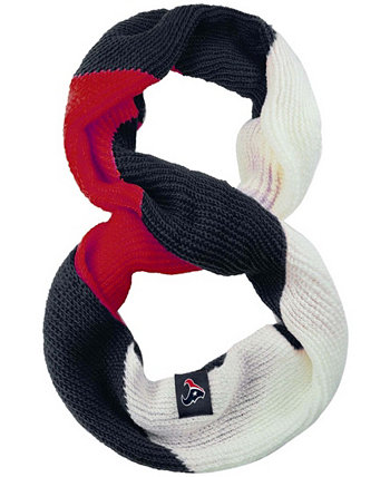 Женский вязаный шарф Infinity с цветными блоками Houston Texans Forever Collectibles