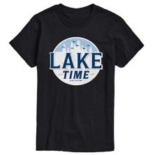Big & Tall Lake Time Graphic Tee License