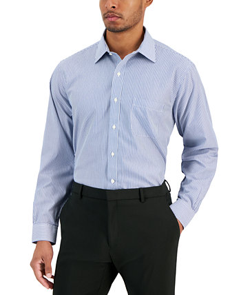 Мужская Рубашка в Полоску Brooks Brothers из Хлопка без Необходимости Глажки Brooks Brothers