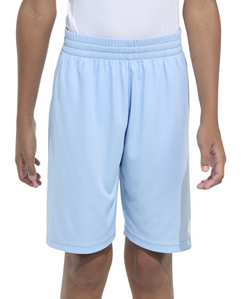 Big Boys Elastic-Waistband Big Logo Shorts Adidas