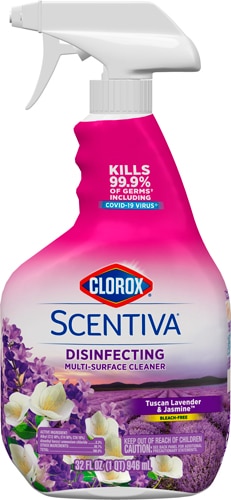 Clorox Scentiva® Многофункциональное чистящее средство Tuscan Lavender &amp; Жасмин™ -- 32 жидких унции Clorox