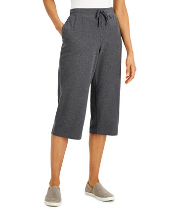 Вязаные брюки-капри без застежек, созданные для Macy's Karen Scott