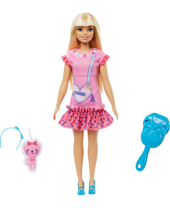 Моя первая кукла Барби со светлыми волосами и котенком Barbie