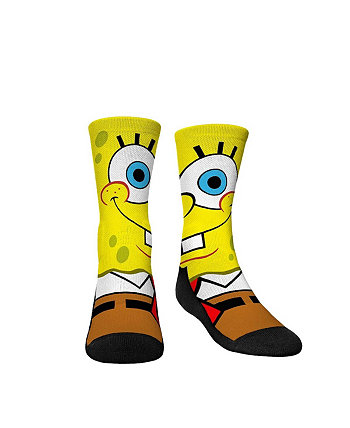 Молодежные носки для мальчиков и девочек Носки «Губка Боб Квадратные Штаны» с разрезом на лице Rock 'Em