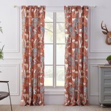 Barefoot Bungalow 2-pack Menagerie Window Curtain Set Barefoot Bungalow