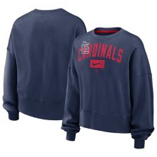 Women's Nike Navy St. Louis Cardinals Pullover Sweatshirt Nitro USA