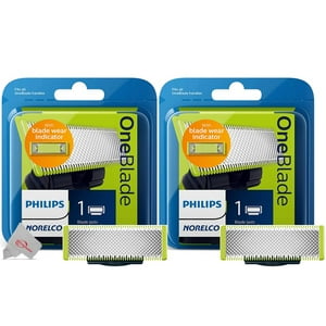 Две упаковки сменных лезвий OneBlade 10/80 для QP2520/QP6510/QP6520 Philips