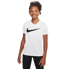 Футболка для тренинга Nike Dri-FIT Legend с v-образным вырезом для девочек 7–16 лет Nike
