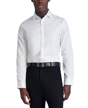 Men's Slim-Fit Jacquard Woven Shirt Karl Lagerfeld Paris