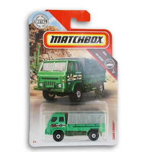 Matchbox MBX Green Camo Convoy Diecast Car 1:64 Scale Vehicle - Off-Road Series 1/20 Matchbox