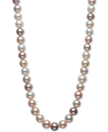 Ожерелье 18 дюймов с культивированным пресноводным жемчугом (9-1 / 2 мм) Belle de Mer
