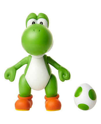 4-дюймовая фигурка - зеленый Йоши с яйцом Super Mario