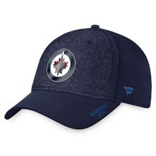 Men's Fanatics Branded  Navy Winnipeg Jets Authentic Pro Rink Flex Hat Fanatics