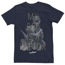 Мужская футболка Marvel Runaways Gertrude Yorkes Old Lace BFF Raptor Marvel